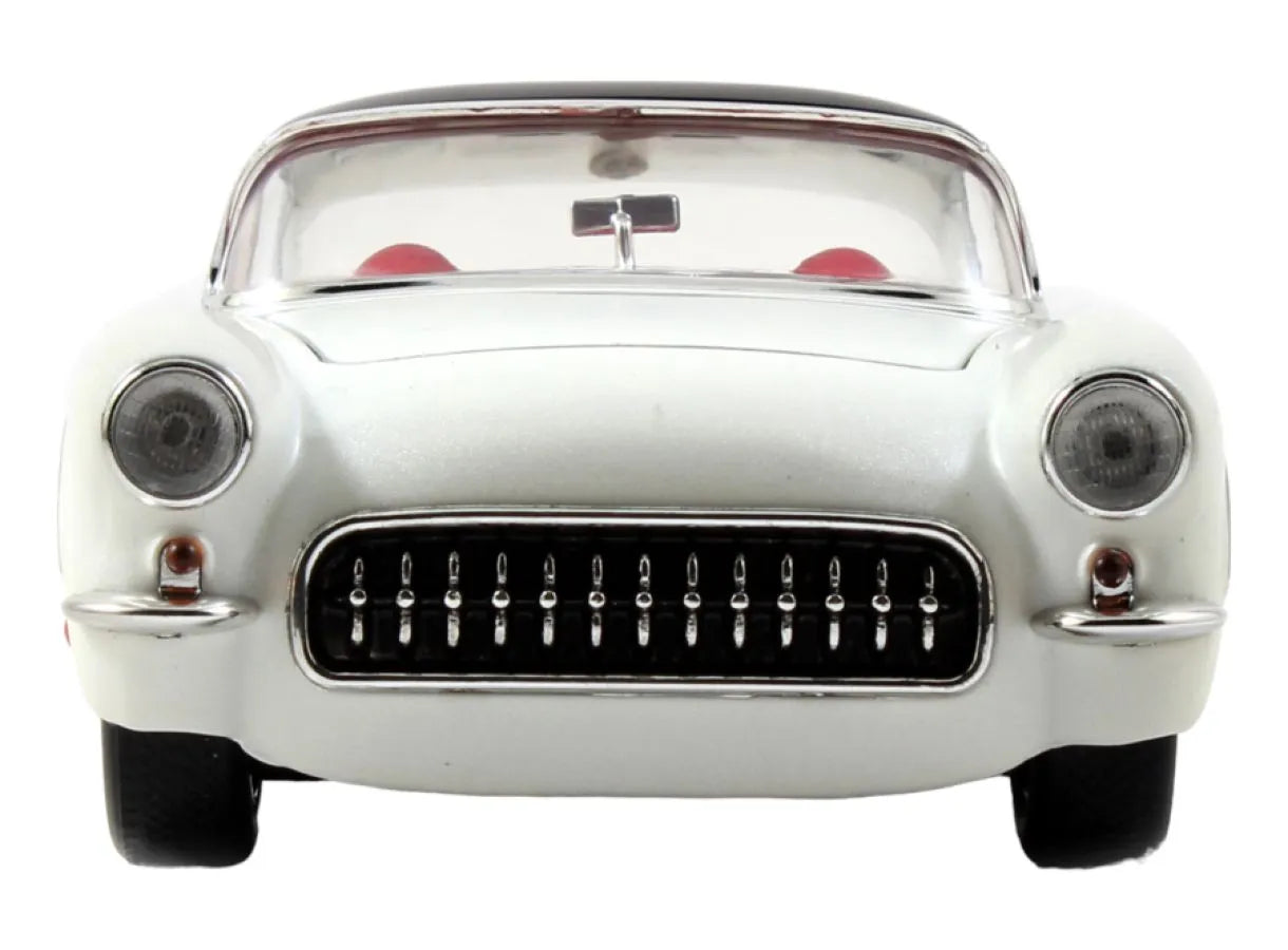 JAD98161 Big Time Muscle - 1957 Chevy Corvette 1:24 Scale Diecast Vehicle - Jada Toys - Titan Pop Culture