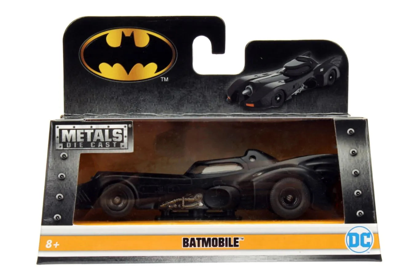 JAD98226 Batman (1989) - Batmobile 1:32 Free Rolling Diecast Vehicle - Jada Toys - Titan Pop Culture