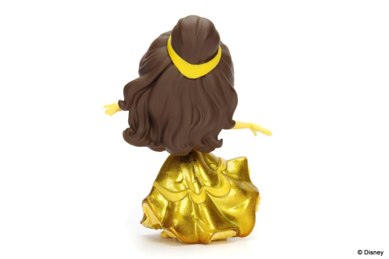 JAD98250 Beauty & the Beast (1991) - Belle with Gold Dress 4" Diecast MetalFig - Jada Toys - Titan Pop Culture