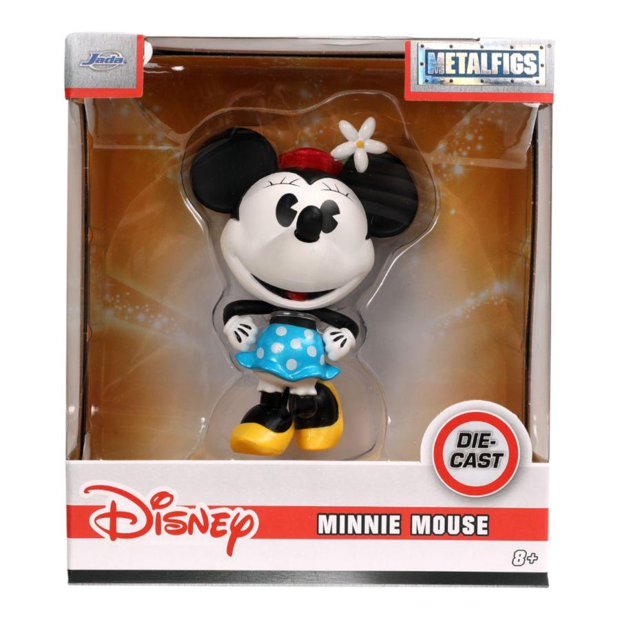 JAD98255 Disney - Minnie Mouse (Classic) 4" Diecast MetalFig - Jada Toys - Titan Pop Culture