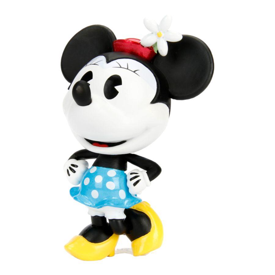 JAD98255 Disney - Minnie Mouse (Classic) 4" Diecast MetalFig - Jada Toys - Titan Pop Culture