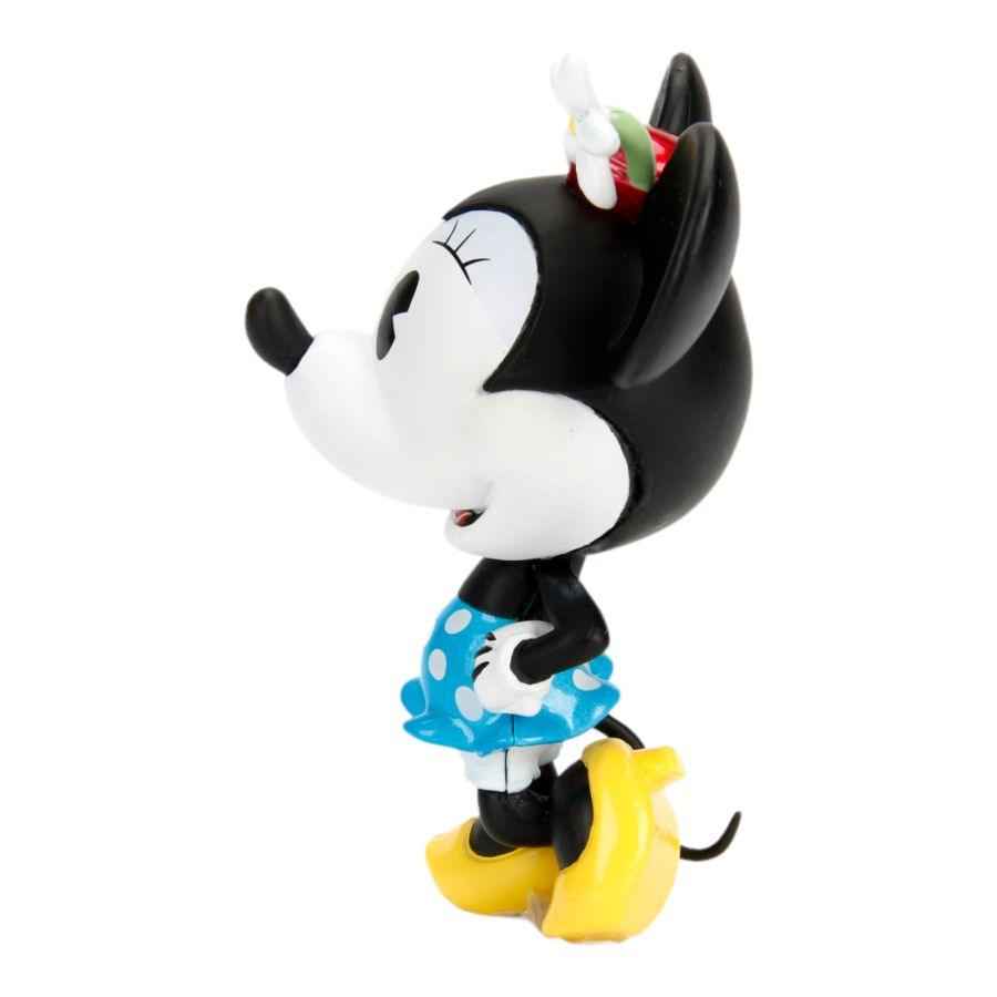 JAD98255 Disney - Minnie Mouse (Classic) 4" Diecast MetalFig - Jada Toys - Titan Pop Culture