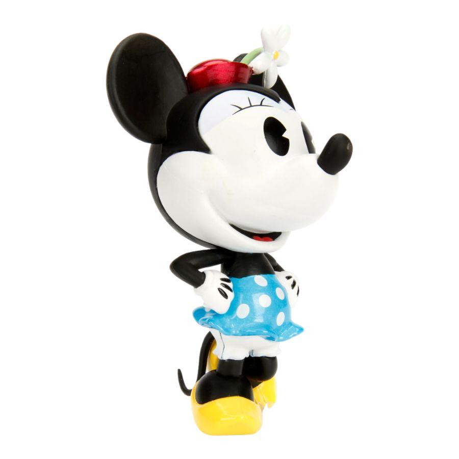 JAD98255 Disney - Minnie Mouse (Classic) 4" Diecast MetalFig - Jada Toys - Titan Pop Culture