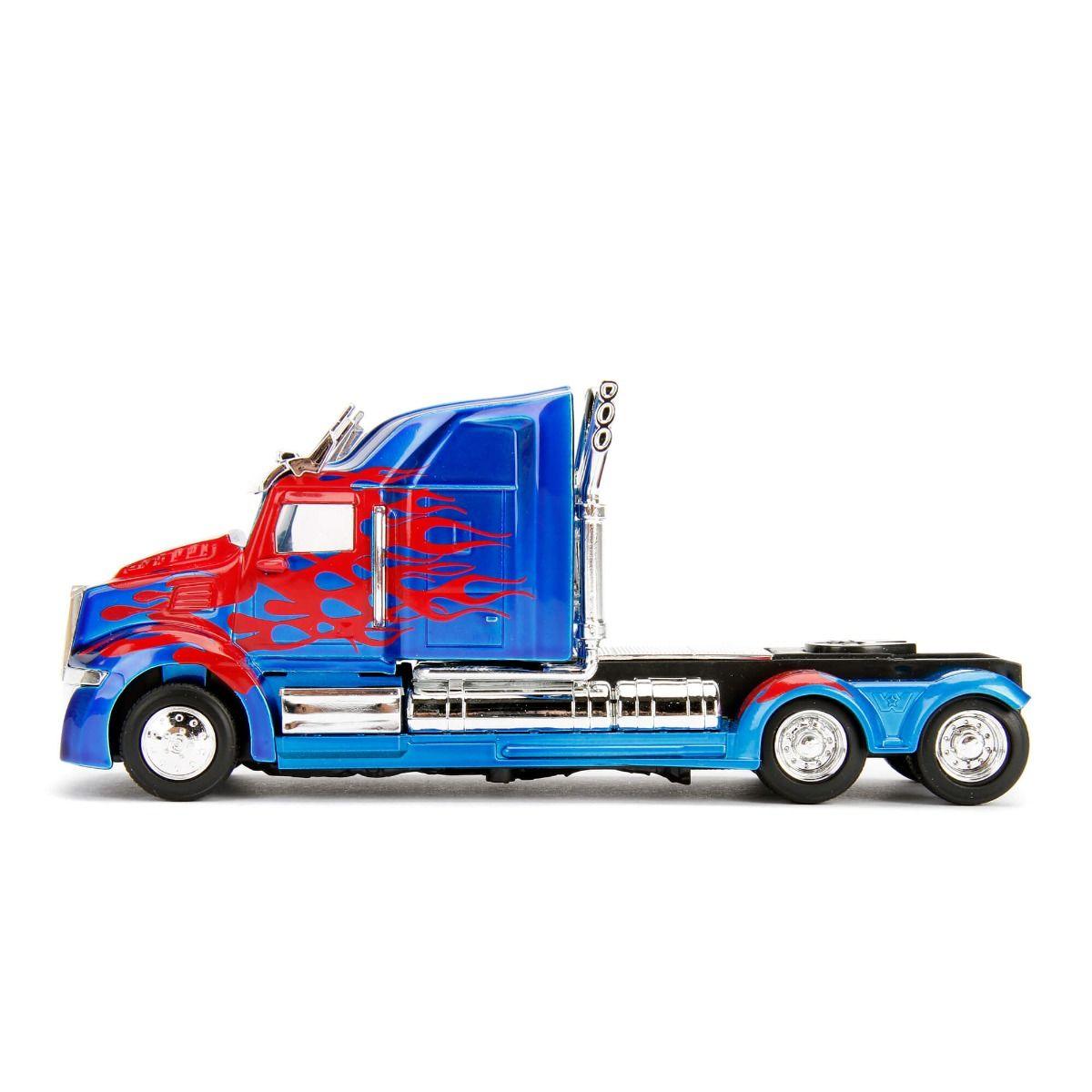 JAD98398 Transformers (2007) - Optimus Prime Western Star Truck Free Rolling 1:32 Scale Hollywood Ride - Jada Toys - Titan Pop Culture