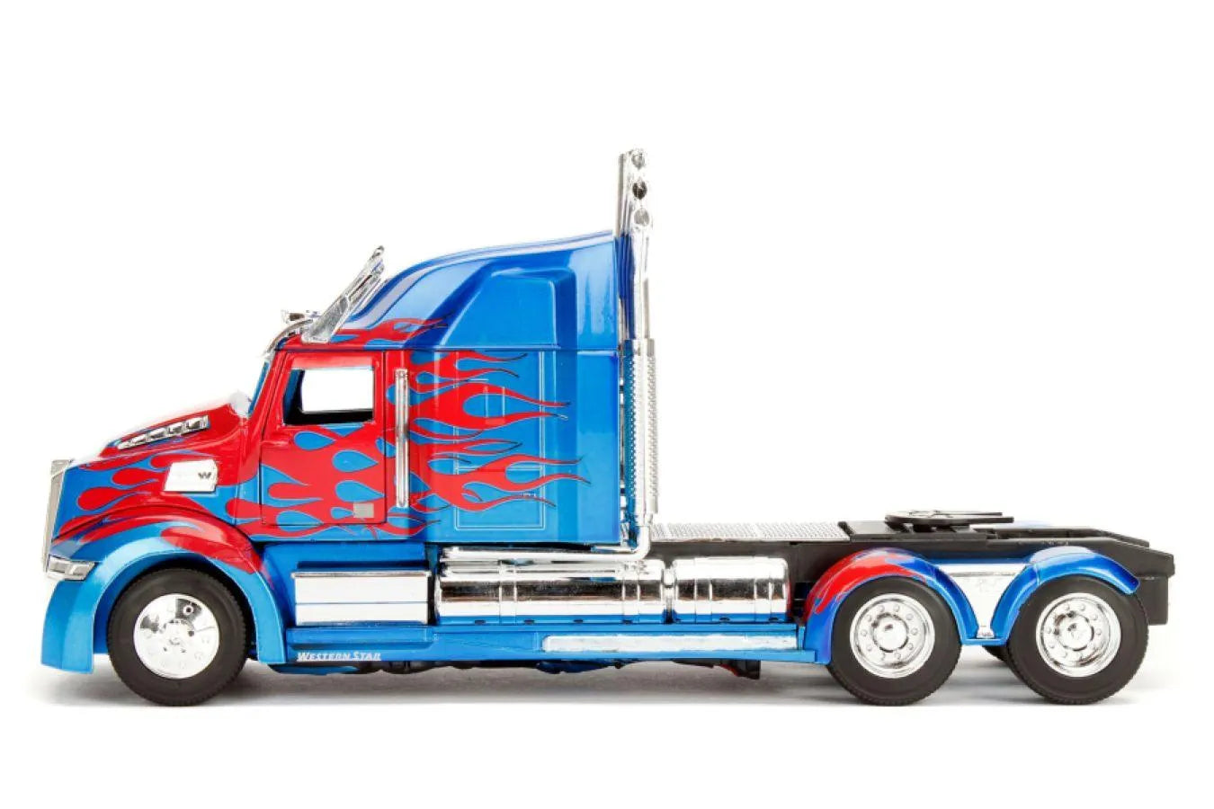JAD98403 Transformers 5: The Last Knight - Optimus Prime Western Star 1:24 Hollywood Ride - Jada Toys - Titan Pop Culture