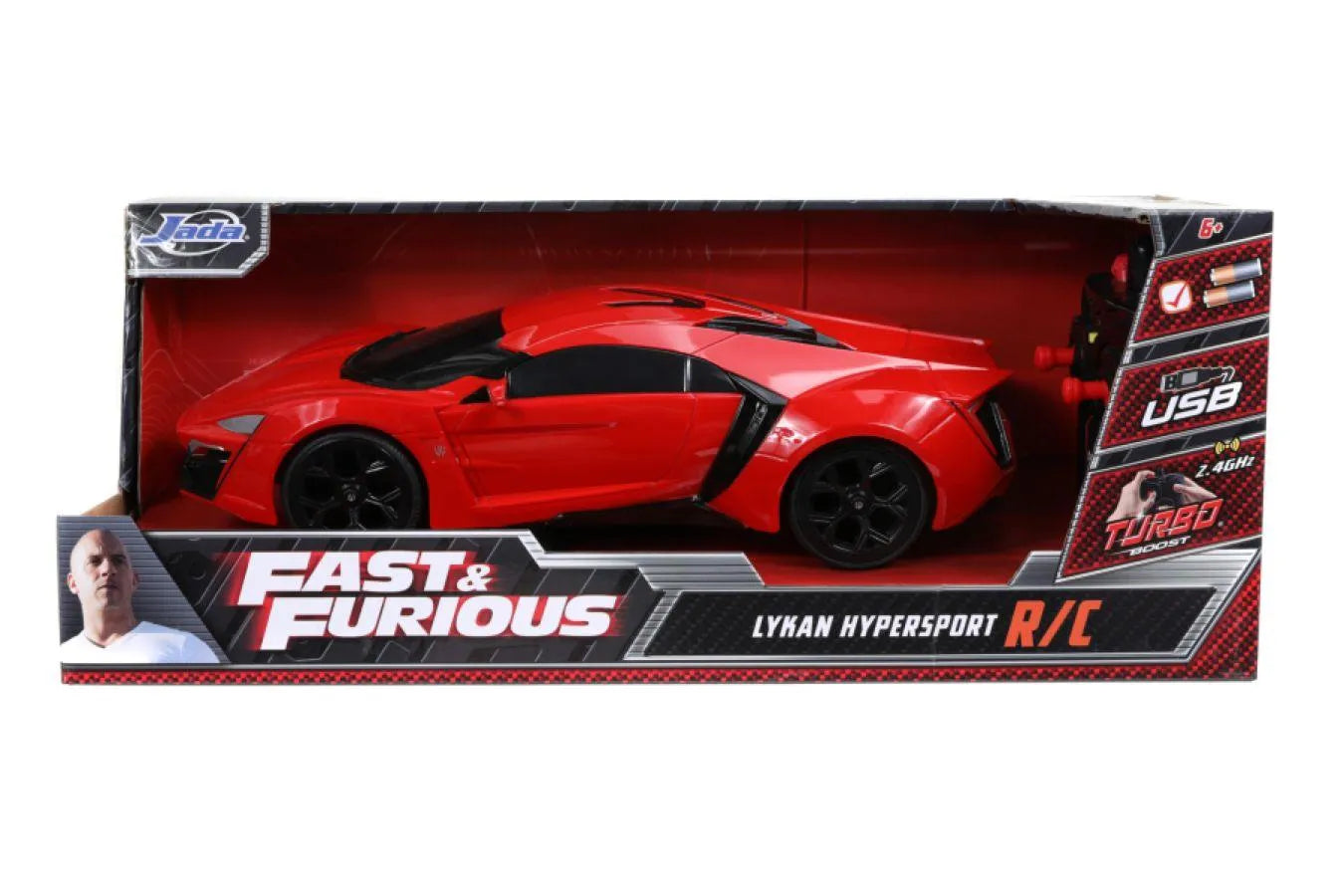 JAD98546 Fast & Furious - Lykan Hypersport 1:16 Scale Remote Control Car - Jada Toys - Titan Pop Culture