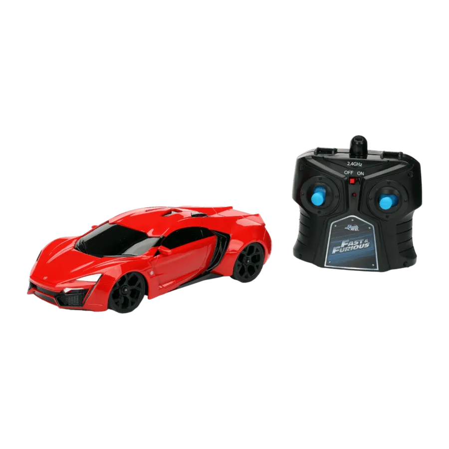 JAD98552 Fast & Furious - Lykan Hypersport 1:24 Scale Remote Control Car - Jada Toys - Titan Pop Culture