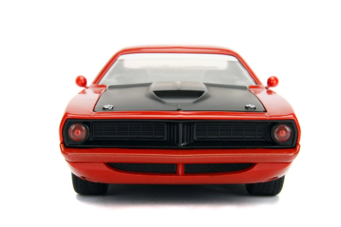 JAD99086 Big Time Muscle - 1973 Plymouth Barracuda 1:24 Scale Diecast Vehicle - Jada Toys - Titan Pop Culture