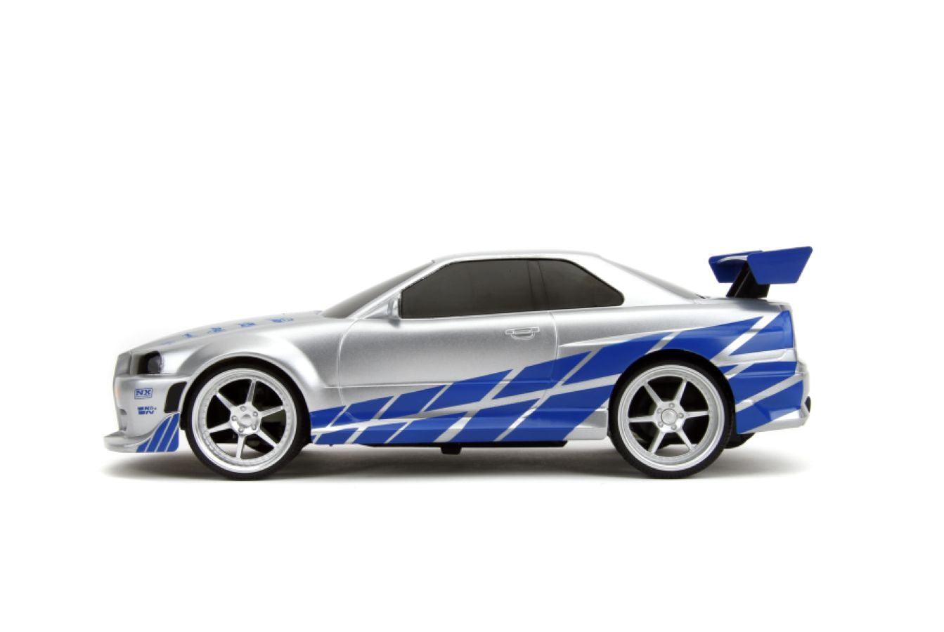 JAD99370 Fast & Furious - 2002 Nissan Skyline GT-R (BNR34) 1:16 Scale Remote Control Car - Jada Toys - Titan Pop Culture