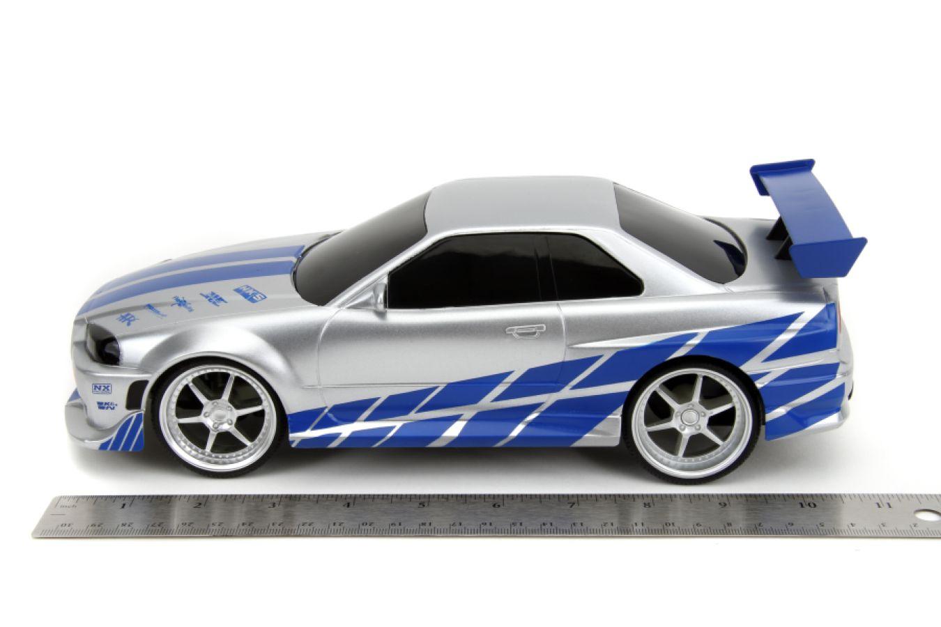 JAD99370 Fast & Furious - 2002 Nissan Skyline GT-R (BNR34) 1:16 Scale Remote Control Car - Jada Toys - Titan Pop Culture