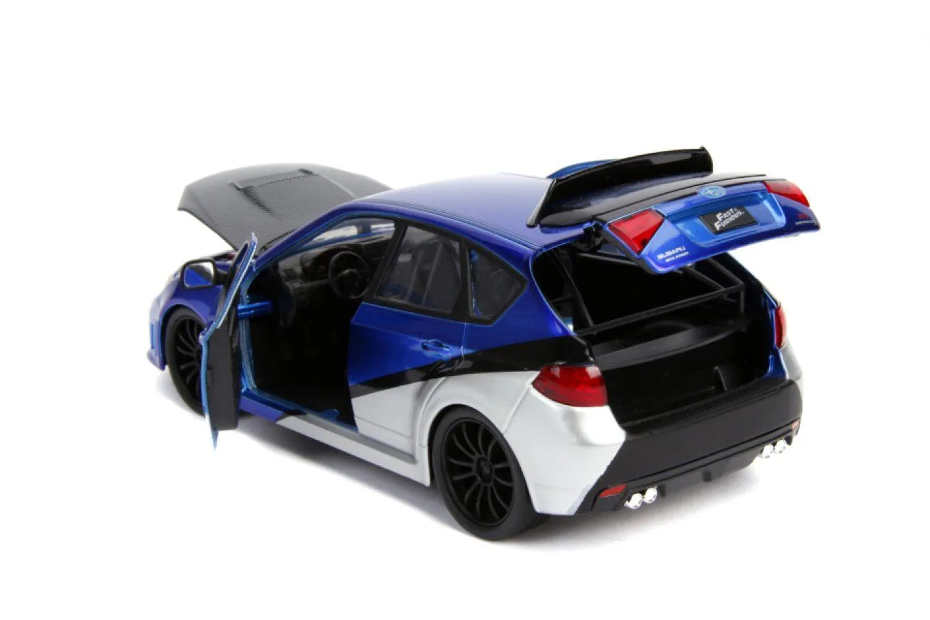 JAD99514 Fast and Furious - 2012 Subaru Impreza WRX STI 1:24 Scale Hollywood Ride - Jada Toys - Titan Pop Culture