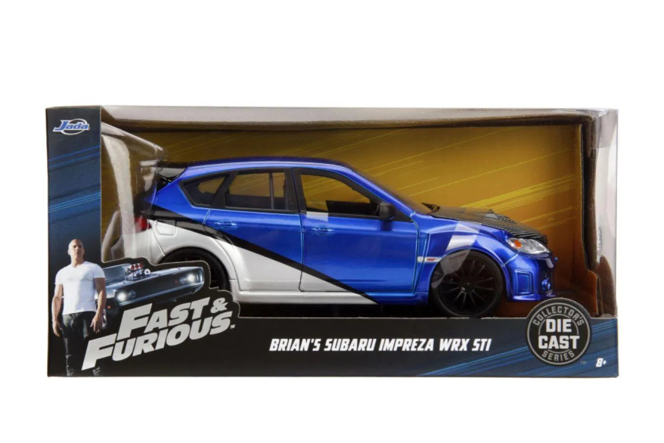 JAD99514 Fast and Furious - 2012 Subaru Impreza WRX STI 1:24 Scale Hollywood Ride - Jada Toys - Titan Pop Culture