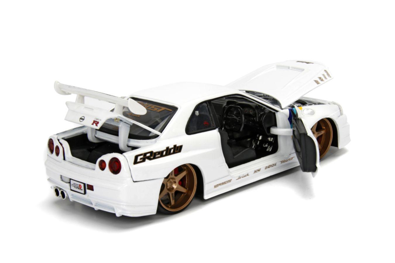 JAD99537 JDM Tuners - 2002 Nissan Skyline 1:24 Diecast Vehicle - Jada Toys - Titan Pop Culture