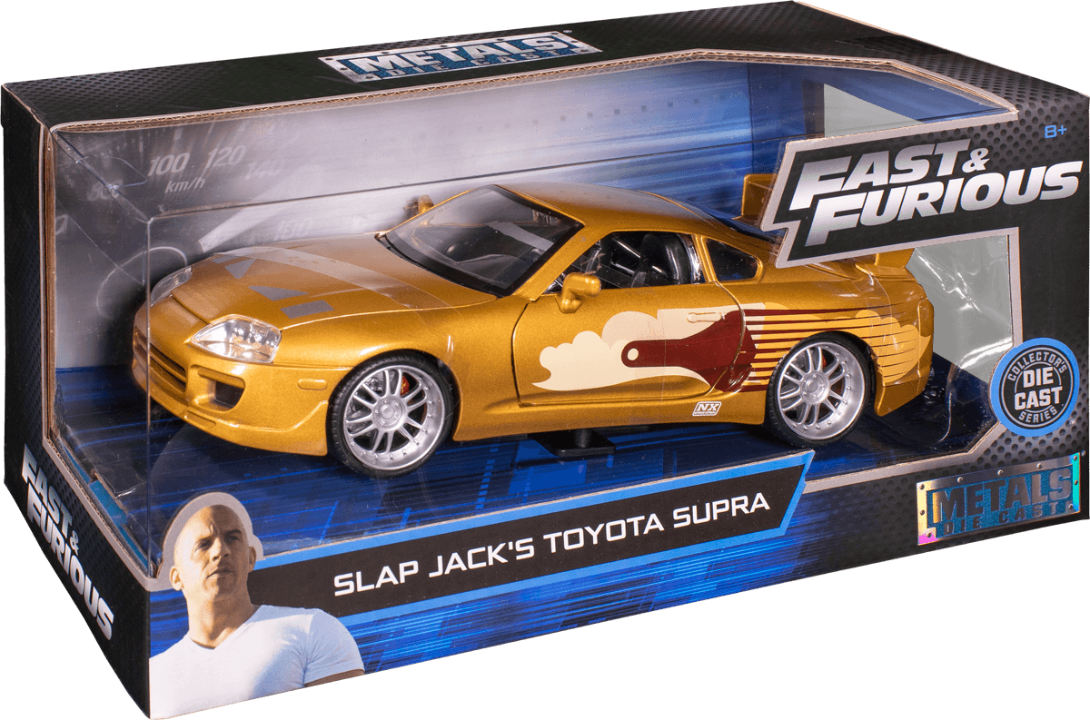 JAD99540 Fast and Furious - 1995 Toyota Supra 1:24 Scale Hollywood Ride - Jada Toys - Titan Pop Culture