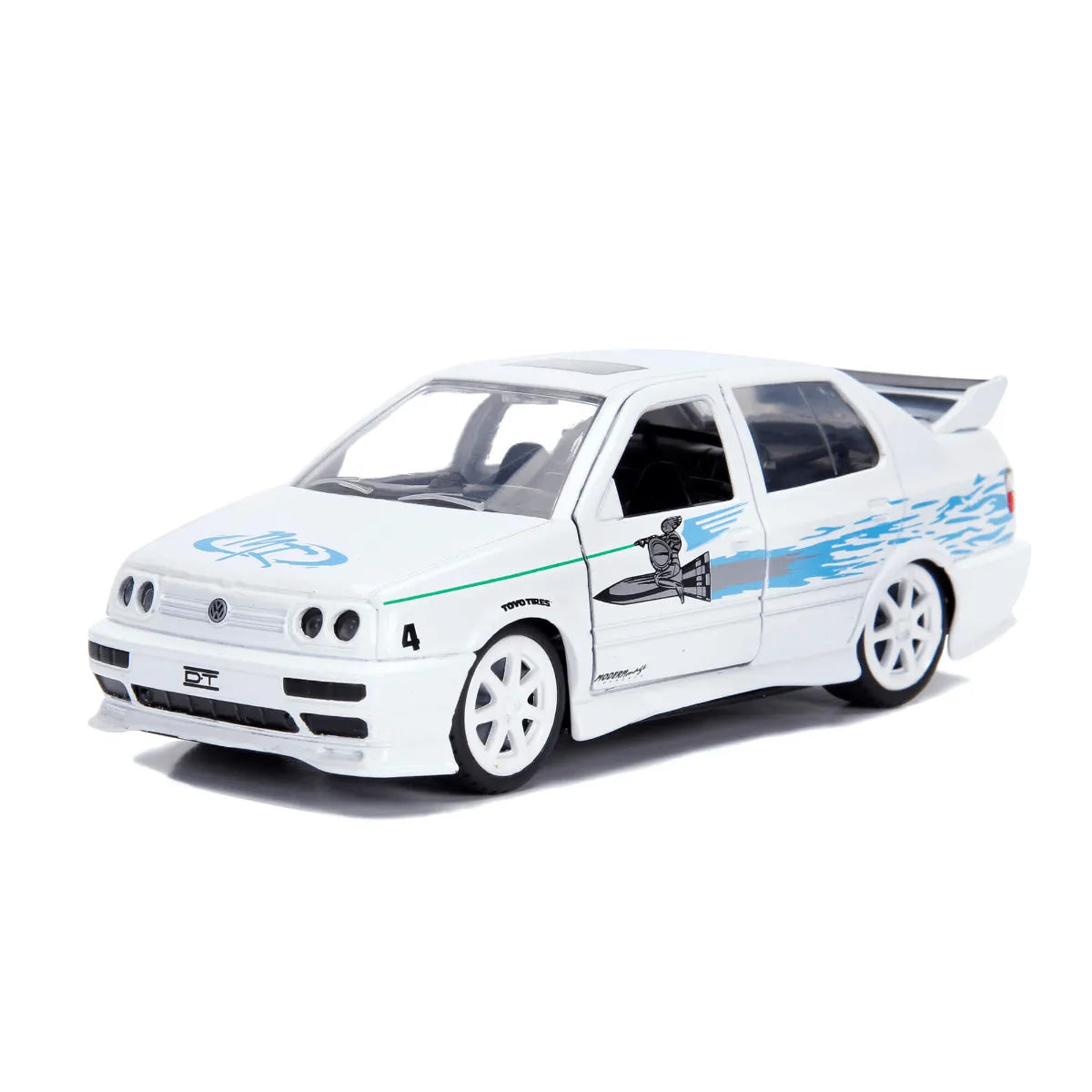 JAD99592 Fast and Furious - 1995 Volkswagen Jetta 1:32 Scale Hollywood Ride - Jada Toys - Titan Pop Culture