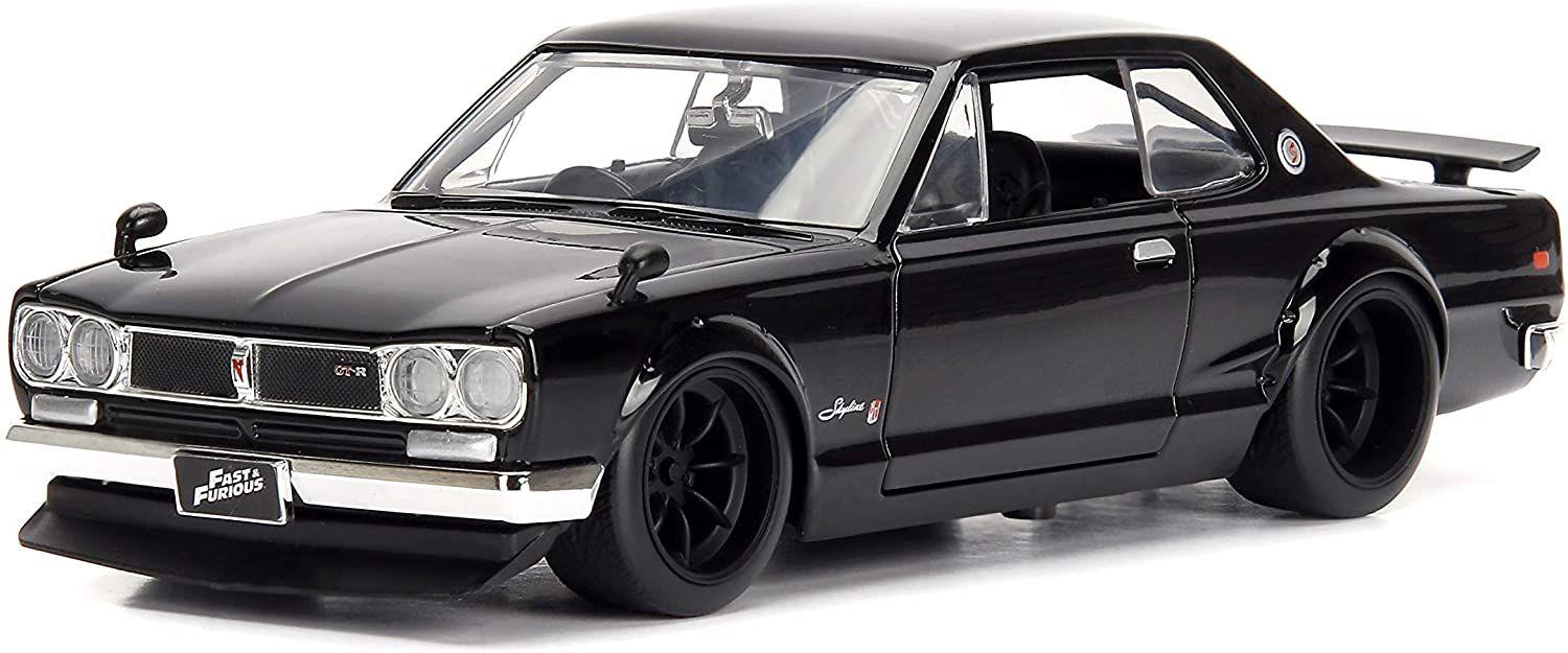 JAD99686 Fast and Furious - Nissan Skyline 2000 GT-R 1:24 Scale Hollywood Ride - Jada Toys - Titan Pop Culture