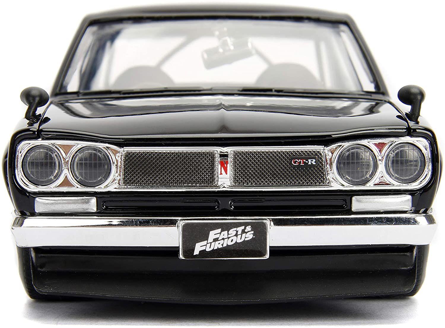 JAD99686 Fast and Furious - Nissan Skyline 2000 GT-R 1:24 Scale Hollywood Ride - Jada Toys - Titan Pop Culture