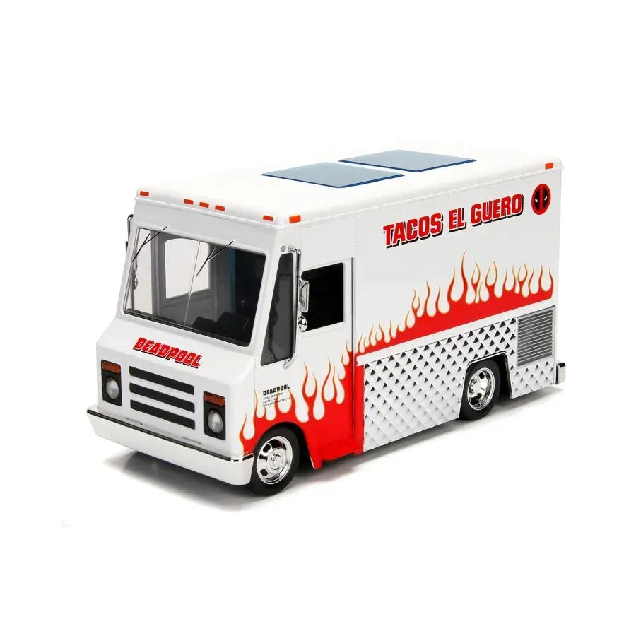 JAD99730 Deadpool (comics) - Food Truck Hollywood Rides 1:24 Scale Diecast Vehicle - Jada Toys - Titan Pop Culture