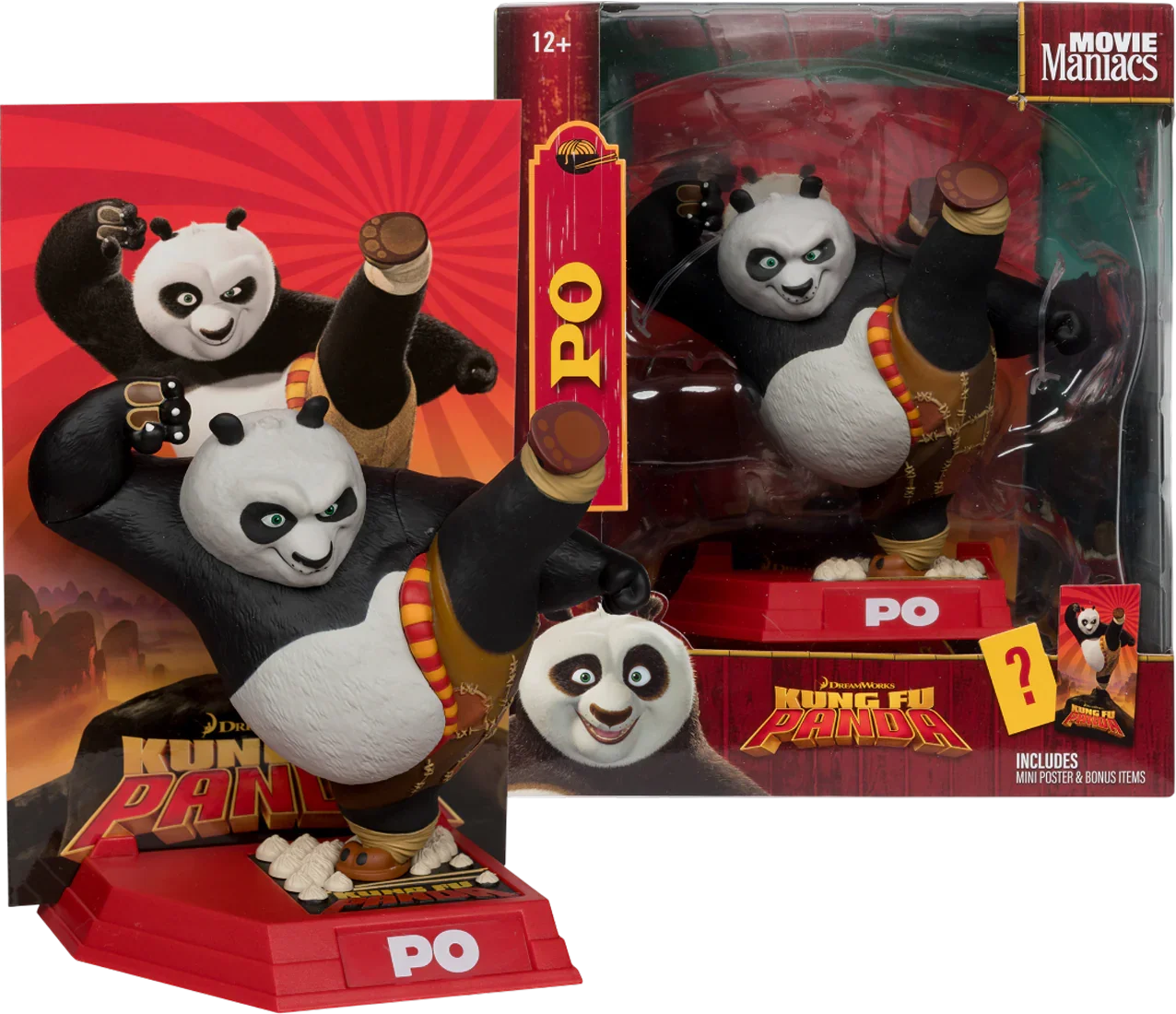 Kung Fu Panda - Kung Fu Panda Movie Maniacs 6" Figure