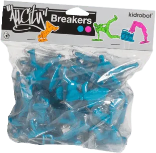 KIDT11UT004 All City Breakers - Mini Vinyl Electric Blue 20-Pack - Kidrobot - Titan Pop Culture