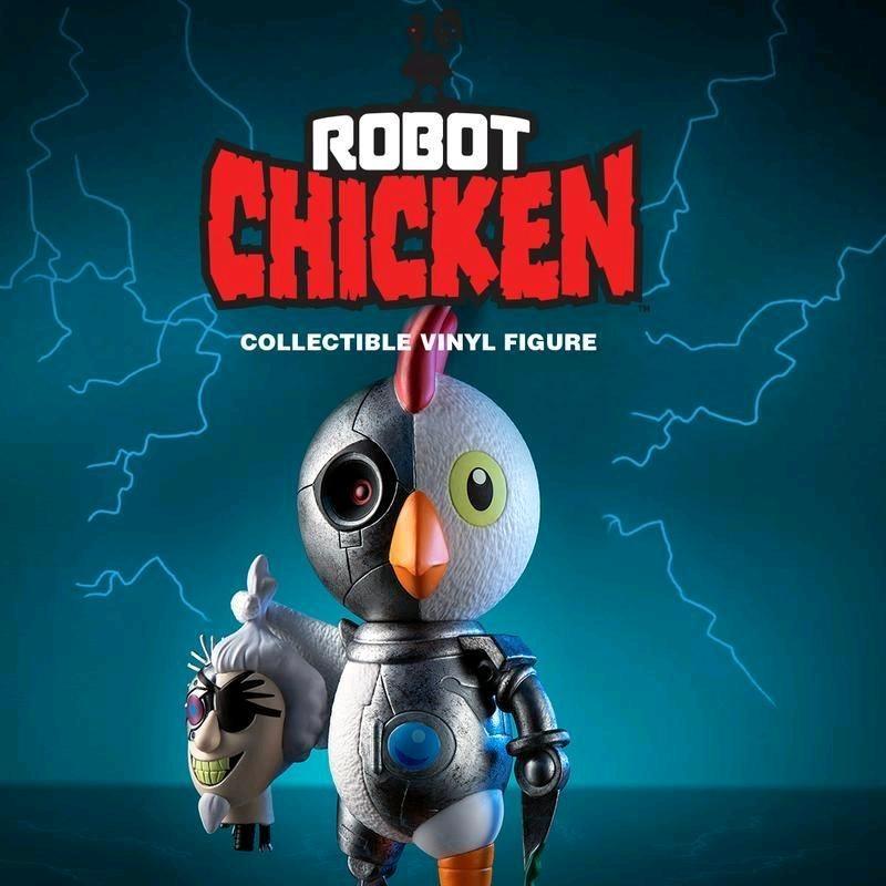 KIDTTLCG211 Adult Swim - Robot Chicken Medium Figure - Kidrobot - Titan Pop Culture