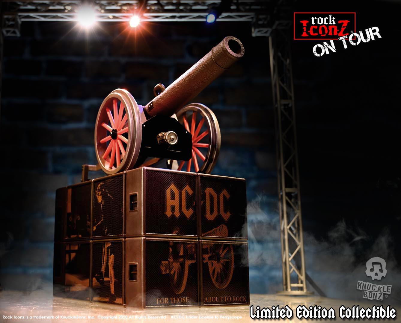 KNUACDCCANNON100 AC/DC - Cannon "For Those About To Rock" On Tour - KnuckleBonz - Titan Pop Culture