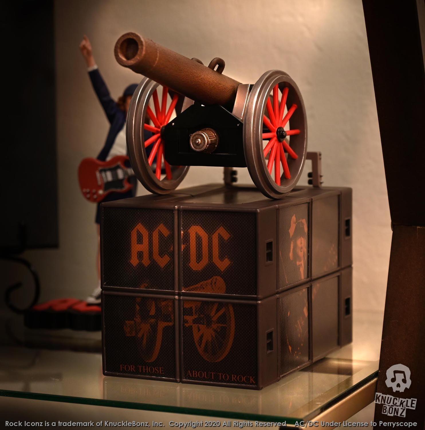 KNUACDCCANNON100 AC/DC - Cannon "For Those About To Rock" On Tour - KnuckleBonz - Titan Pop Culture