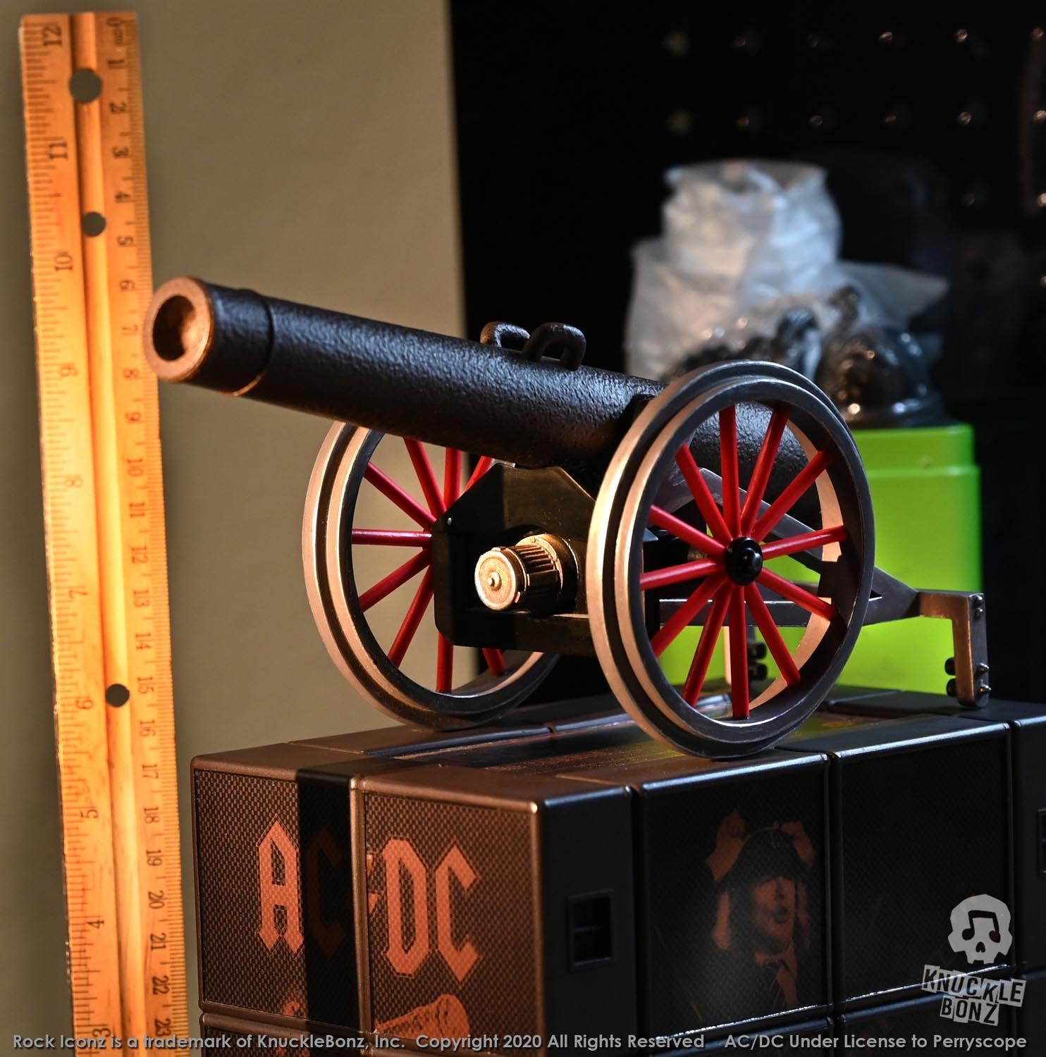 KNUACDCCANNON100 AC/DC - Cannon "For Those About To Rock" On Tour - KnuckleBonz - Titan Pop Culture