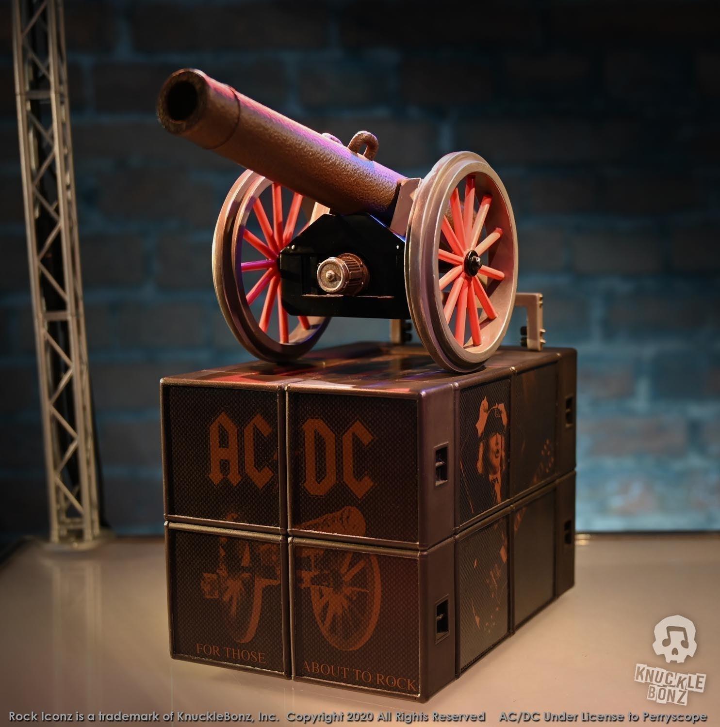 KNUACDCCANNON100 AC/DC - Cannon "For Those About To Rock" On Tour - KnuckleBonz - Titan Pop Culture