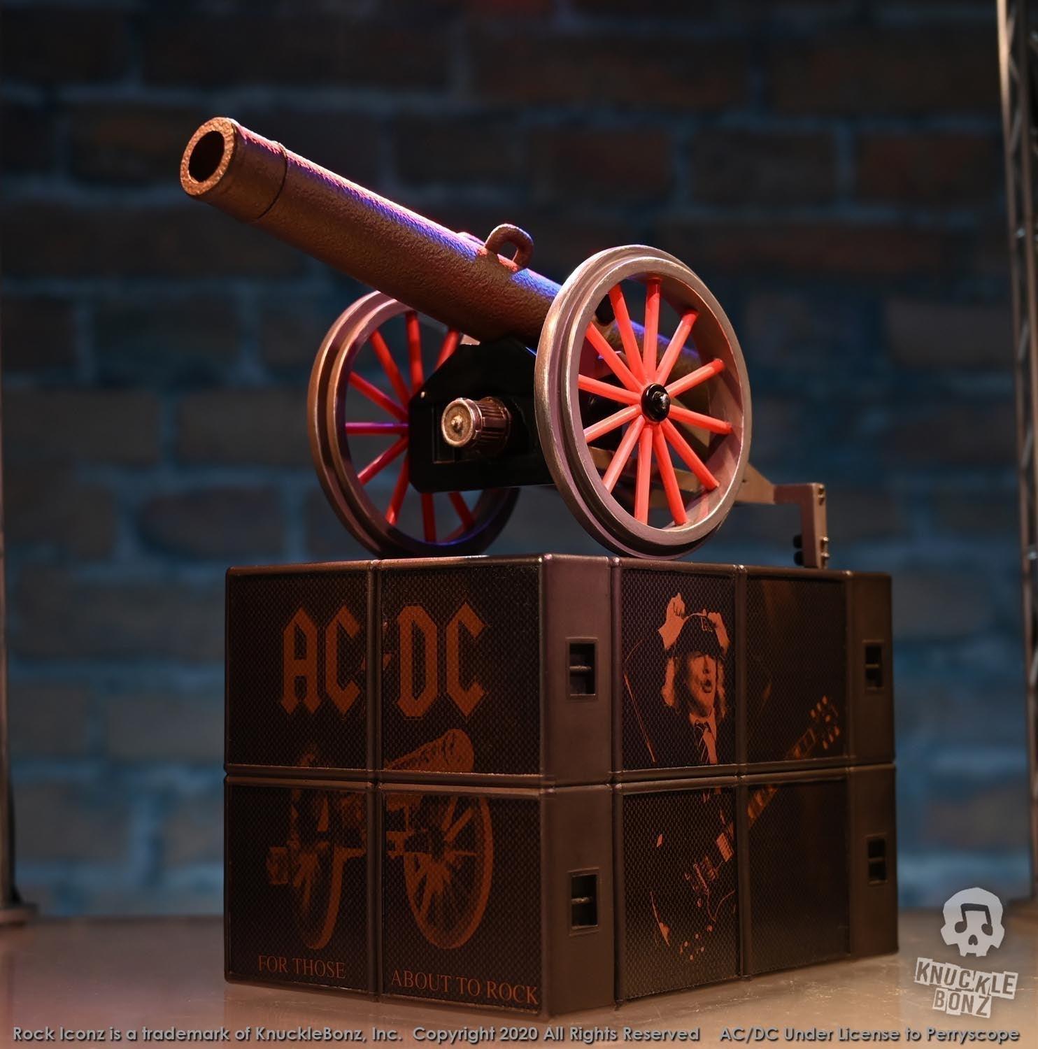 KNUACDCCANNON100 AC/DC - Cannon "For Those About To Rock" On Tour - KnuckleBonz - Titan Pop Culture