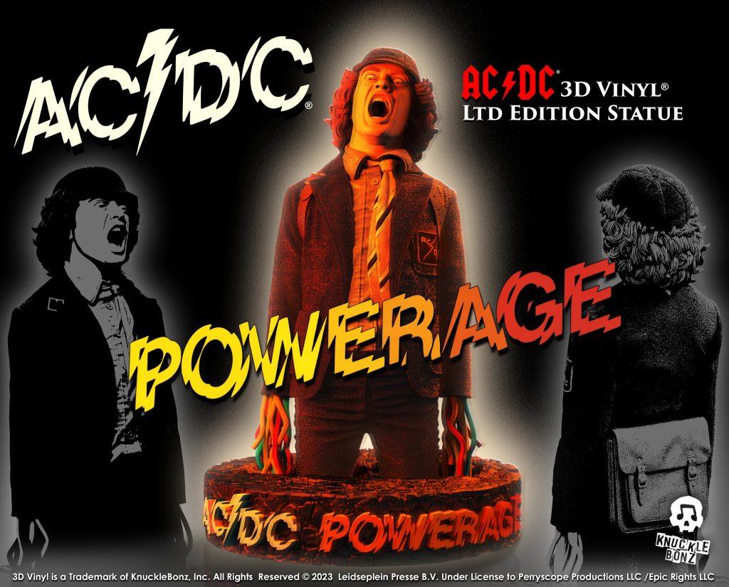 KNUACDCPWRAGE100 AC/DC - Powerage 3D Vinyl Statue - KnuckleBonz - Titan Pop Culture
