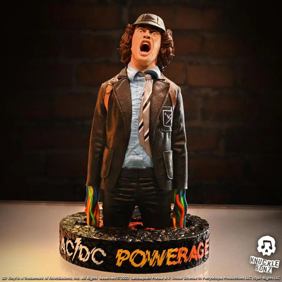 KNUACDCPWRAGE100 AC/DC - Powerage 3D Vinyl Statue - KnuckleBonz - Titan Pop Culture