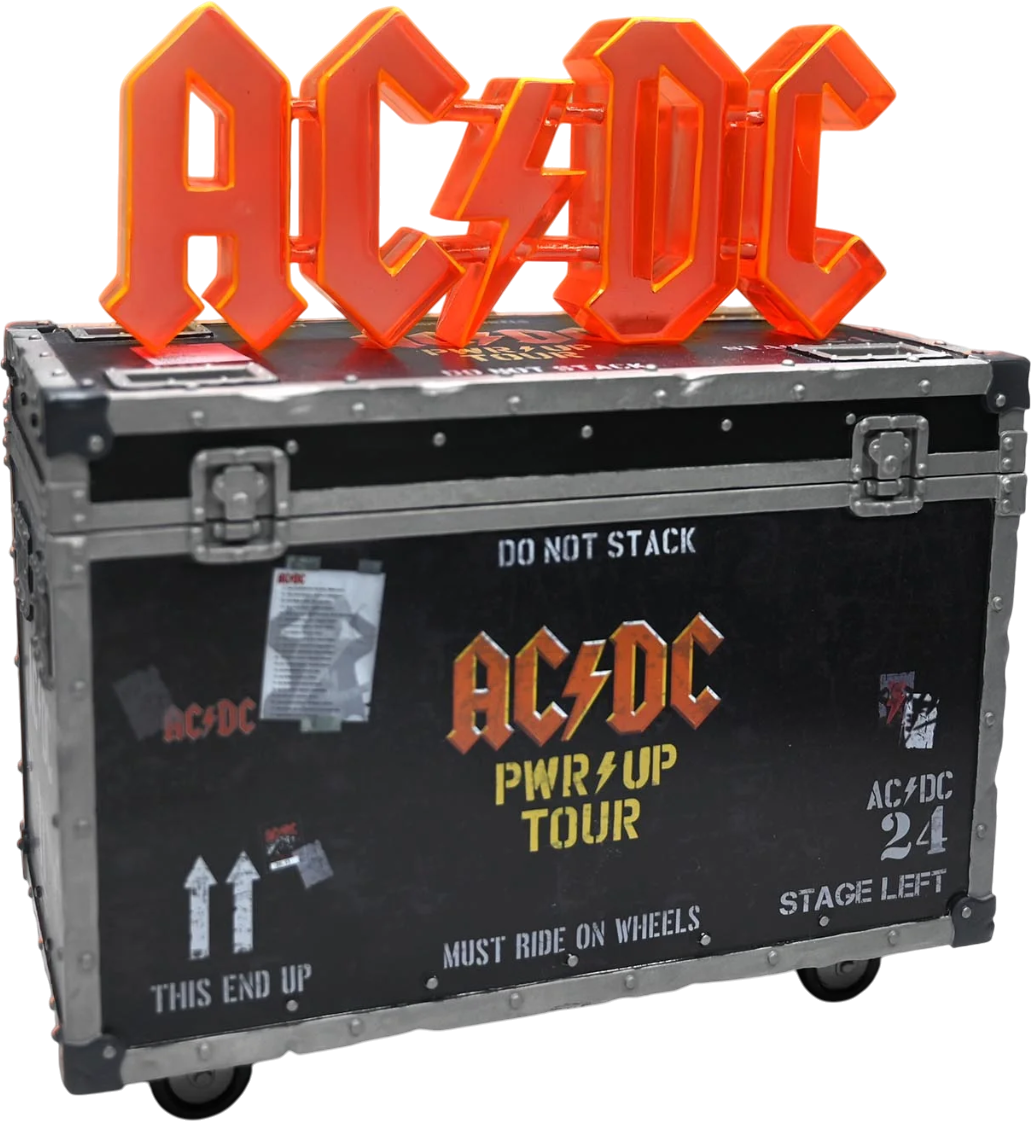 AC/DC - Pwr Up Tour Road Case Statue