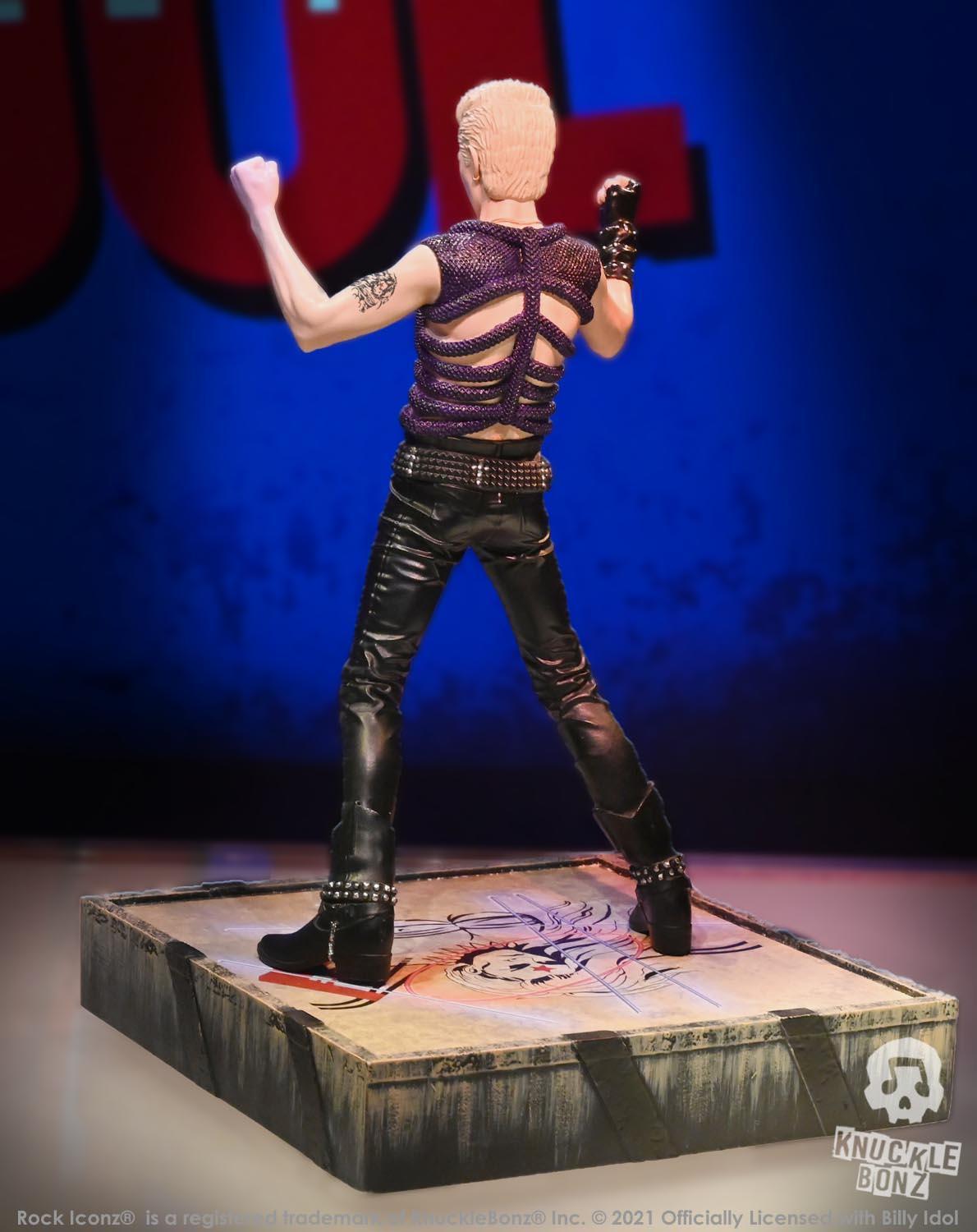 KNUBIDOL200 Billy Idol - Rock Iconz Statue 2nd Edition - KnuckleBonz - Titan Pop Culture