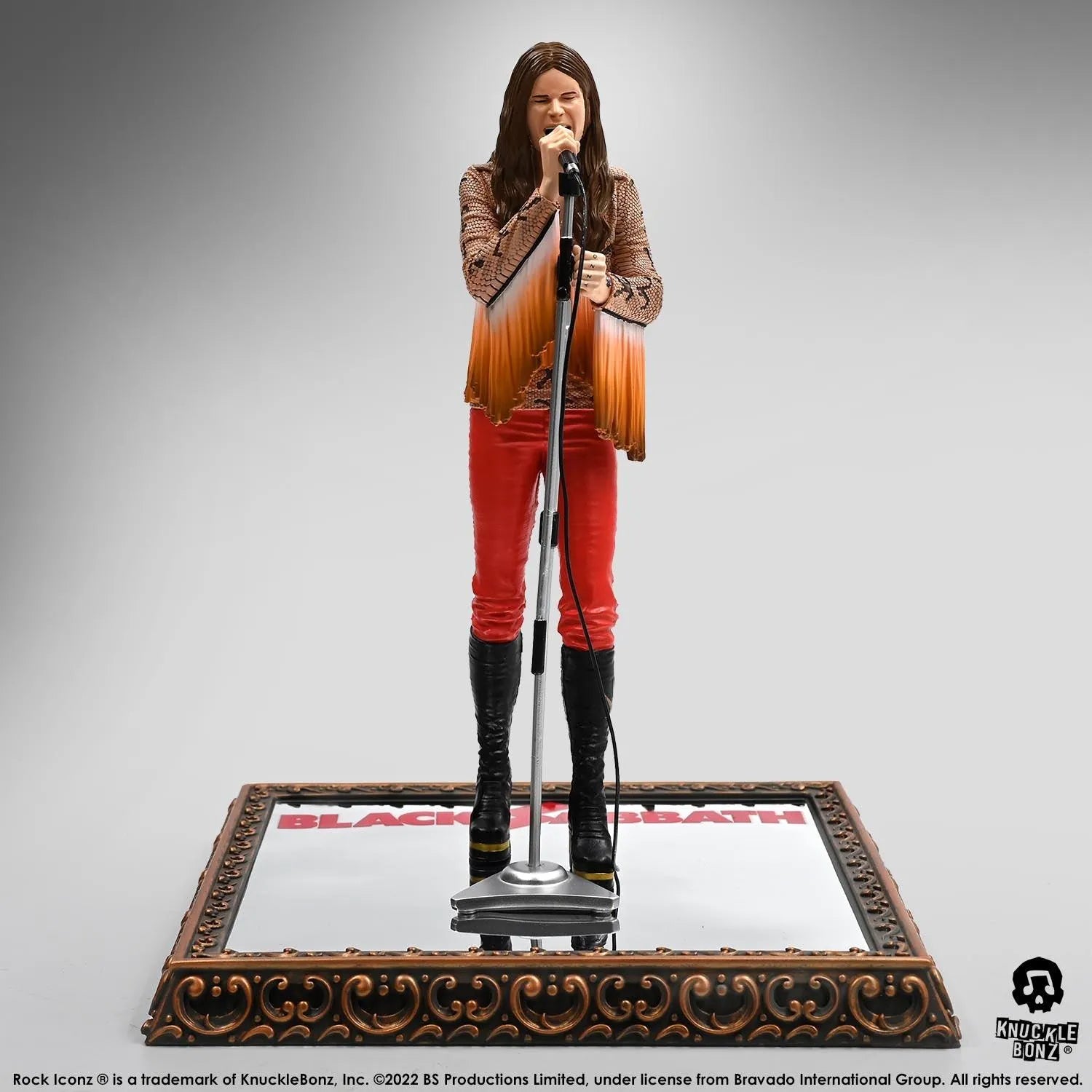 KNUBLKSABBATH100 Black Sabbath - Rock Iconz Statues (Set of 4) - KnuckleBonz - Titan Pop Culture