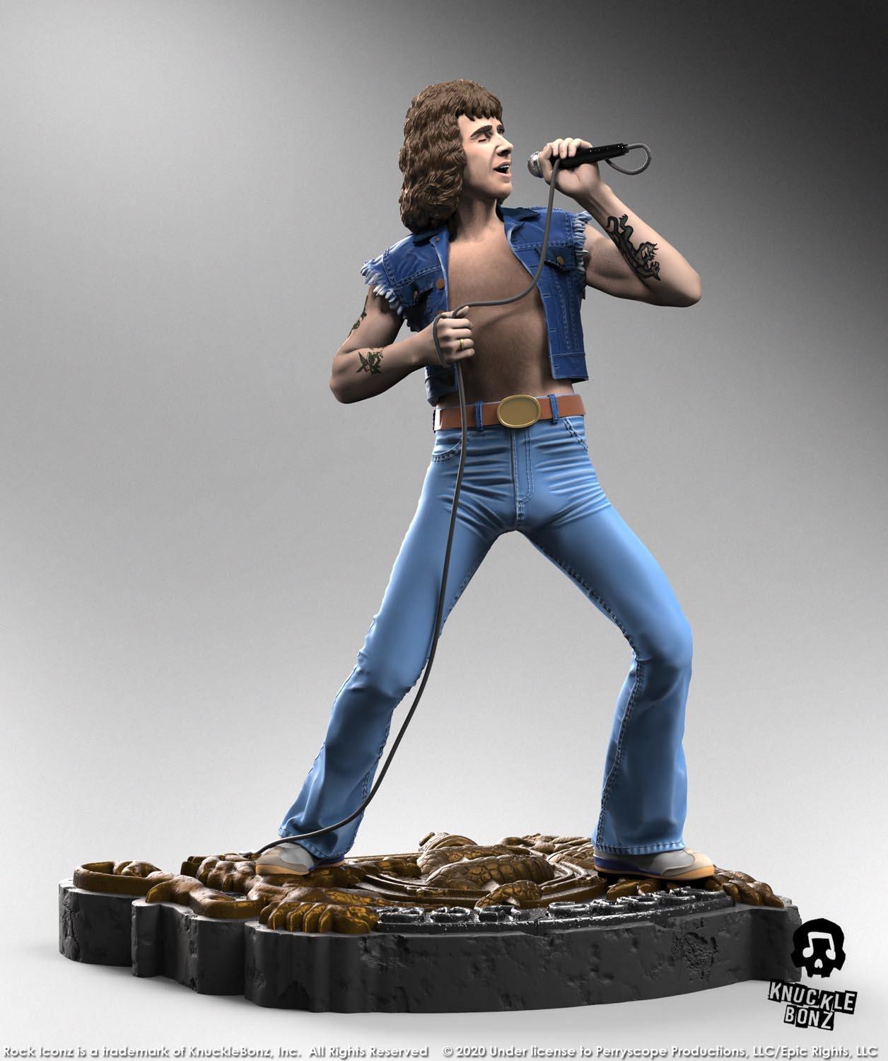 KNUBON100 Bon Scott - Rock Iconz Statue - KnuckleBonz - Titan Pop Culture