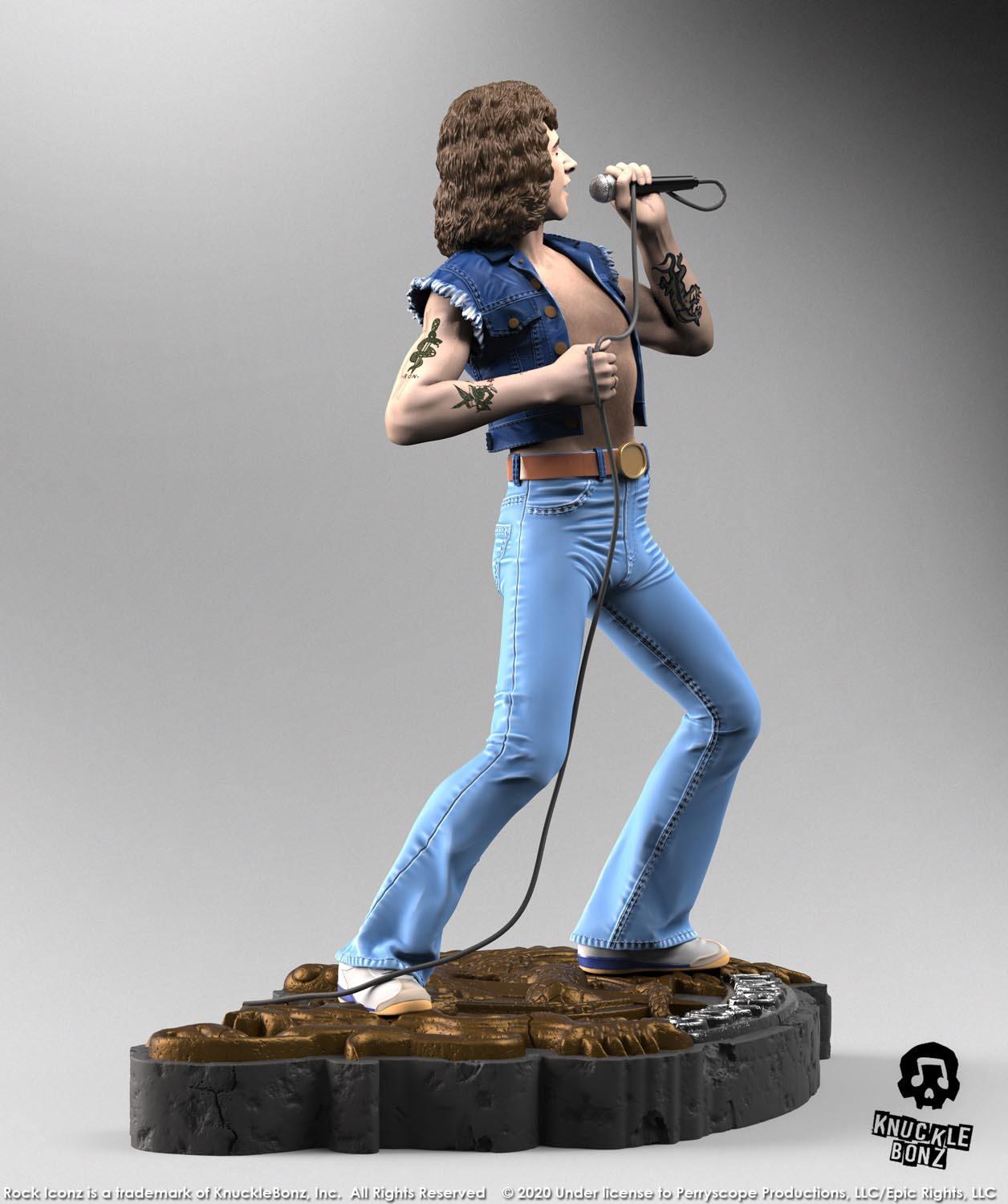 KNUBON100 Bon Scott - Rock Iconz Statue - KnuckleBonz - Titan Pop Culture