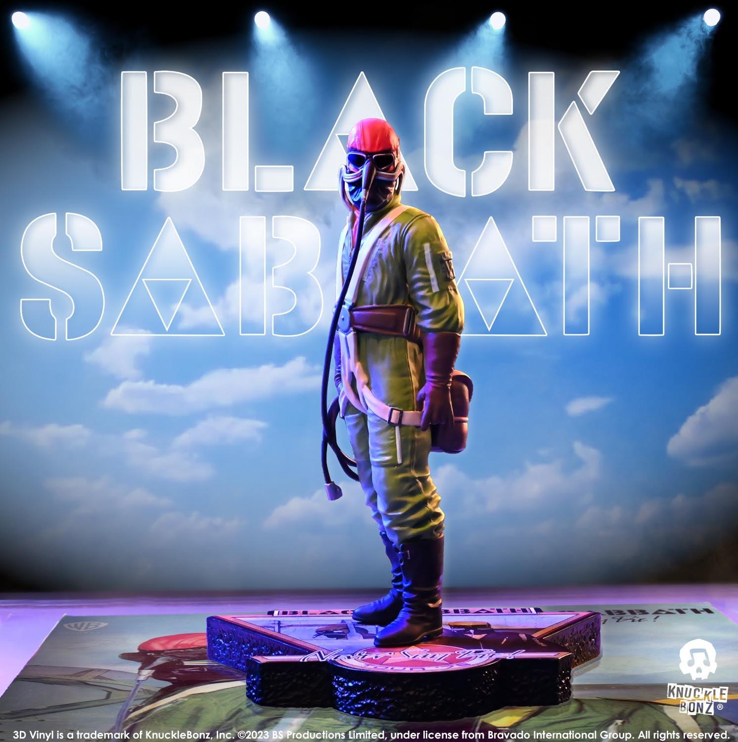 KNUBSPILOT100 Black Sabbath - Never Say Die (Pilot) 3D Vinyl Statue - KnuckleBonz - Titan Pop Culture