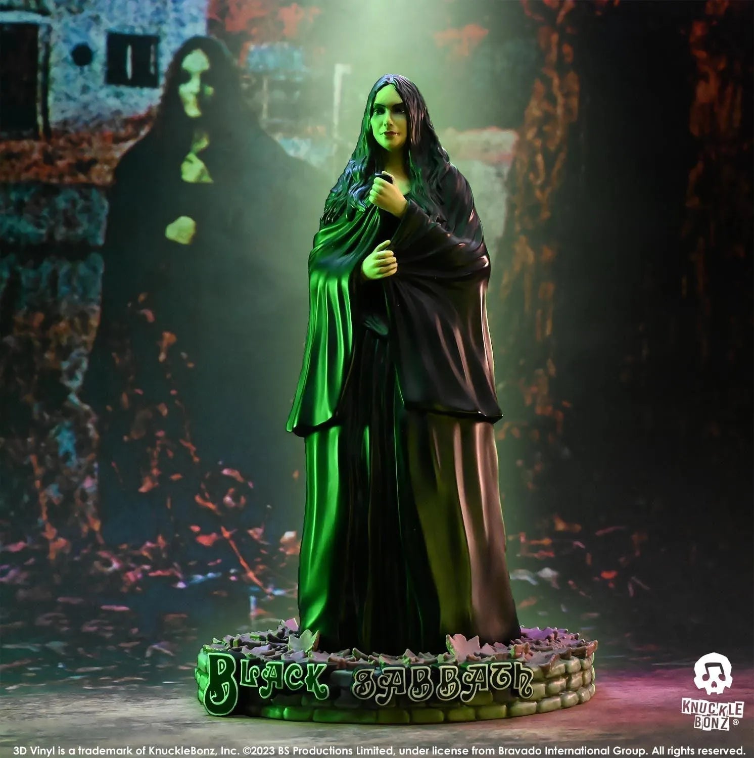 KNUBSWITCH100 Black Sabbath - Witch 3D Vinyl Statue - KnuckleBonz - Titan Pop Culture