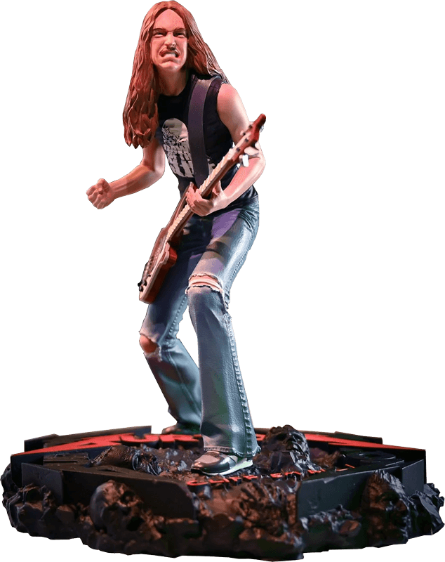 KNUCLIFFBURTON200 Metallica - Cliff Burton 2 Rock Iconz Statue - KnuckleBonz - Titan Pop Culture