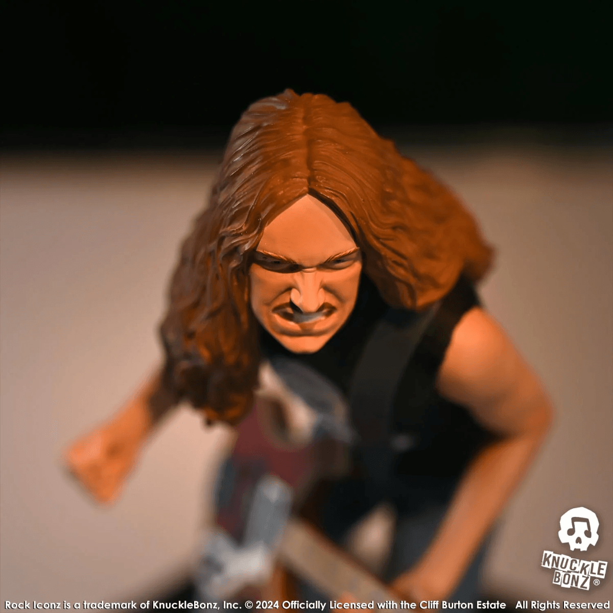 KNUCLIFFBURTON200 Metallica - Cliff Burton 2 Rock Iconz Statue - KnuckleBonz - Titan Pop Culture