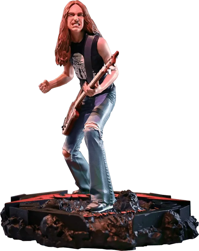 KNUCLIFFBURTON200 Metallica - Cliff Burton 2 Rock Iconz Statue - KnuckleBonz - Titan Pop Culture