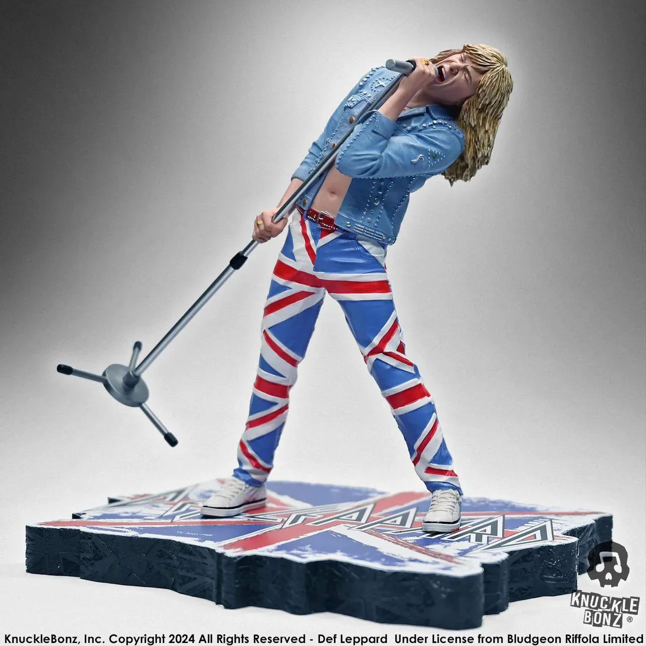 KNUDEFLEP100 Def Leppard - Band Members (Set of 5) Rock Iconz Statues - KnuckleBonz - Titan Pop Culture