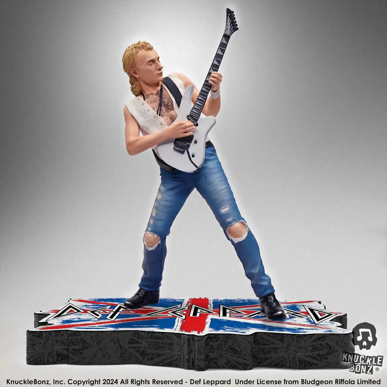 KNUDEFLEP100 Def Leppard - Band Members (Set of 5) Rock Iconz Statues - KnuckleBonz - Titan Pop Culture