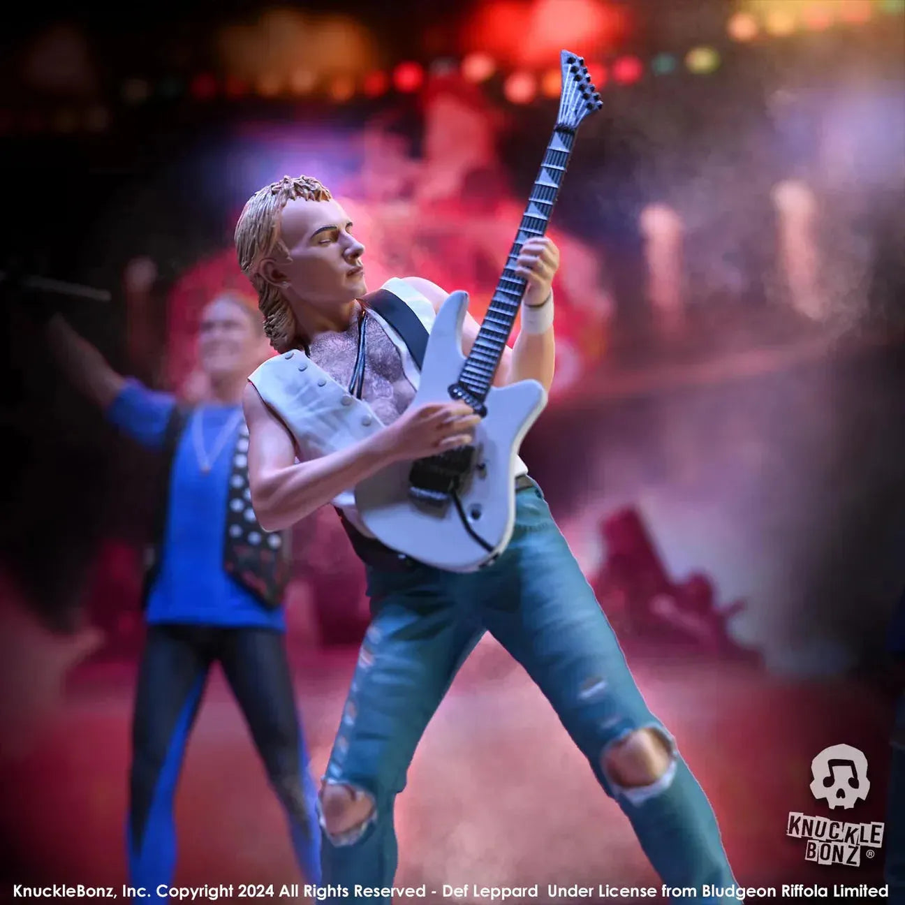 KNUDEFLEP100 Def Leppard - Band Members (Set of 5) Rock Iconz Statues - KnuckleBonz - Titan Pop Culture