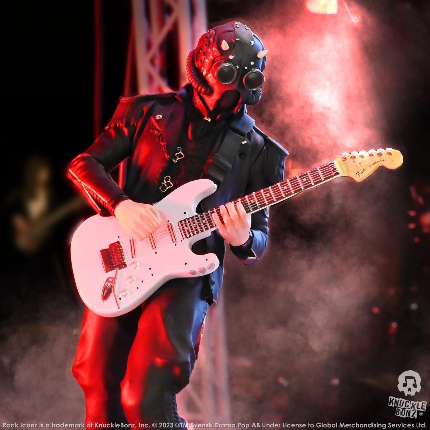 Ghost - Nameless Ghoul 2 with White Guitar Rock Iconz Statue Rock Iconz Statue by KnuckleBonz | Titan Pop Culture