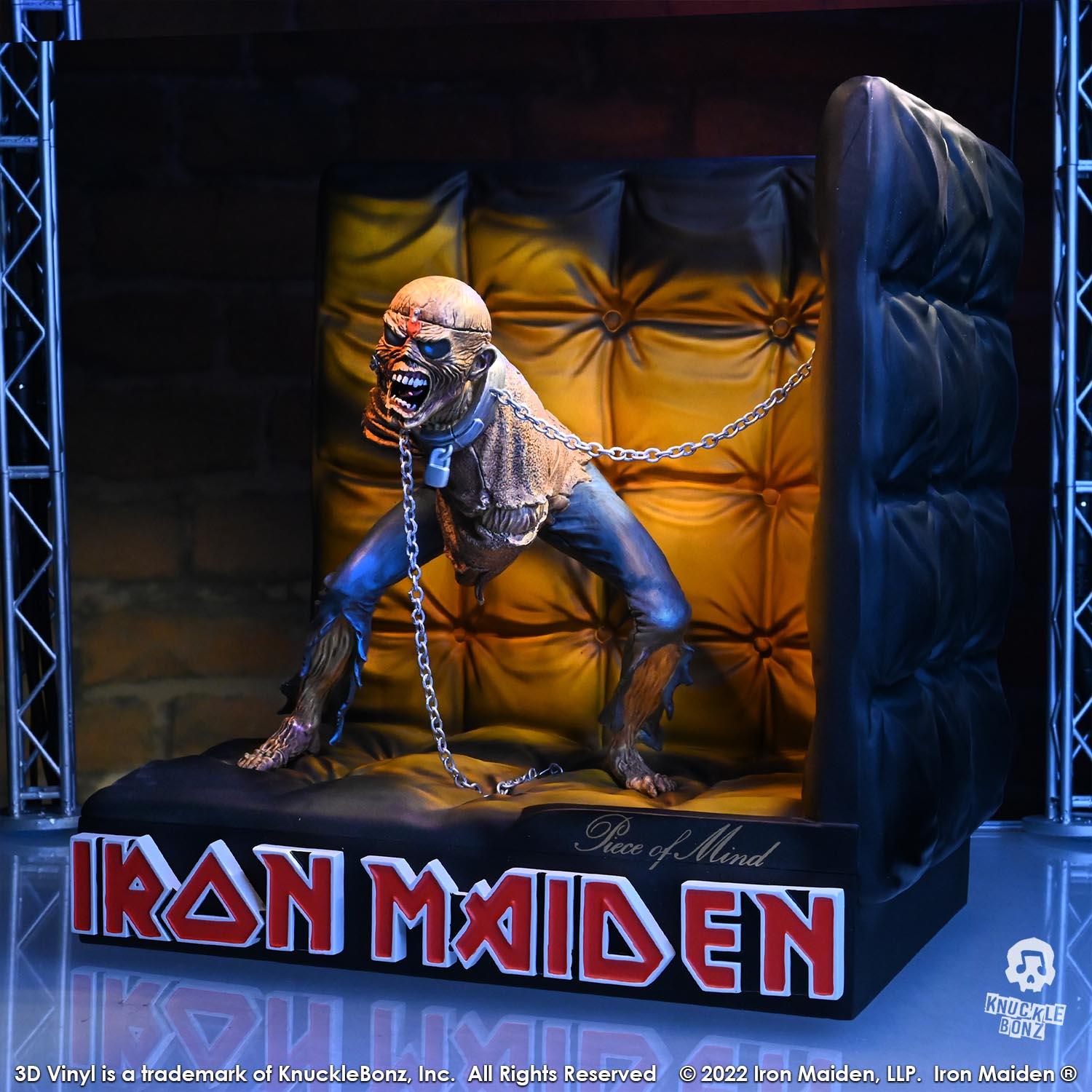 KNUIRONMAIDEN200 Iron Maiden - Piece of Mind 3D Vinyl Statue - KnuckleBonz - Titan Pop Culture