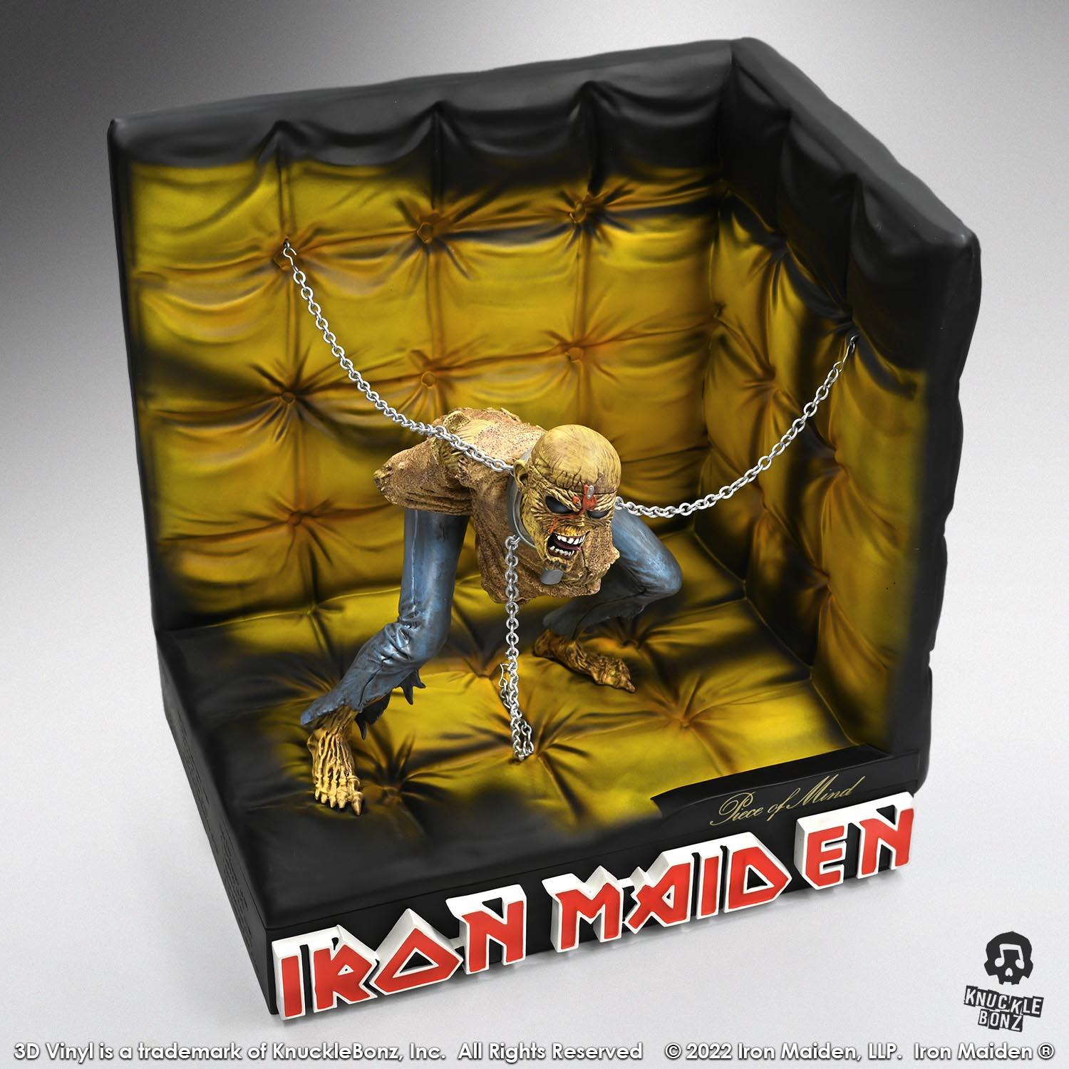 KNUIRONMAIDEN200 Iron Maiden - Piece of Mind 3D Vinyl Statue - KnuckleBonz - Titan Pop Culture