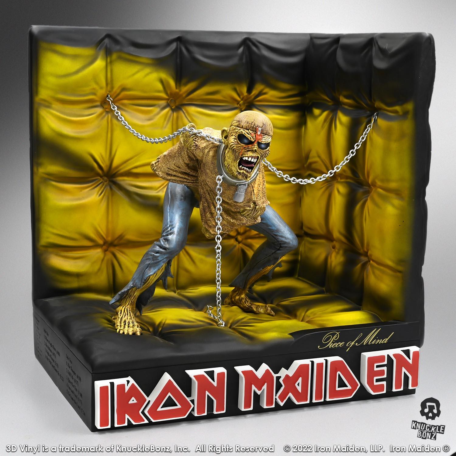 KNUIRONMAIDEN200 Iron Maiden - Piece of Mind 3D Vinyl Statue - KnuckleBonz - Titan Pop Culture