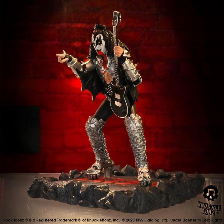 KNUKISS500 Kiss Destroyer - Rock Iconz Statues [Set of 4] - KnuckleBonz - Titan Pop Culture